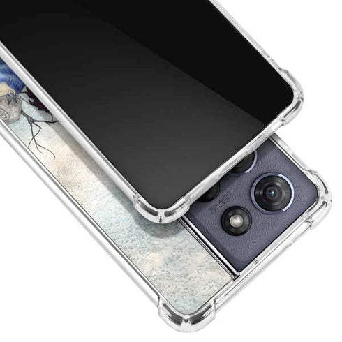 The Moon is Calling Fairy and Dragon by Amy Brown Moto G Play 5G (2025) Clear Case